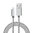 Tough Stainless Steel Metal Lightning Charging Cable (1m) for iPhone / iPad